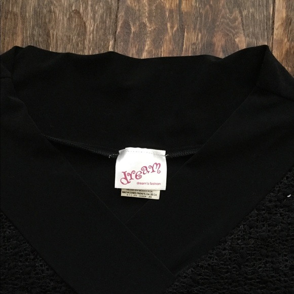 Dream Black V-Neck Sweater - No Size Tag, See Measurements in Description (NWOT) - Picture 4 of 6